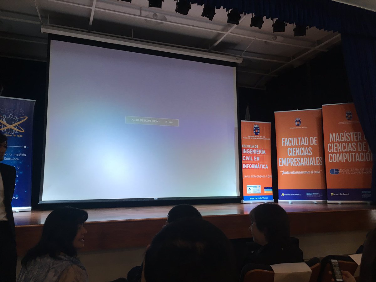 juantdm's tweet image. A min que empiece el 5to seminario de ing de sw, organizado por estudiantes de #informatica #ubb #Chillan 
@InformaticNuble @m_informaticas @mary_diaz_r 
@SeIS_UBB @Corfo @faceUbb_Chillan @FabSoftCL @Telsur