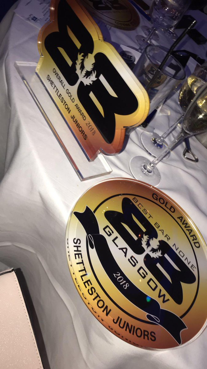 Shettleston Juniors (@shettojnrs) on Twitter photo Our gorgeous barmaids Pamela & Colette picked up a Overall Gold Award & Gold Award on behalf of the Club at the <a href="/bbnglasgow/">bbnglasgow</a> awards last night! The hard work of all our staff has paid off & we are so proud! Our gorgeous barmaids Pamela & Colette picked up a Overall Gold Award & Gold Award on behalf of the Club at the <a href="/bbnglasgow/">bbnglasgow</a> awards last night! The hard work of all our staff has paid off & we are so proud!