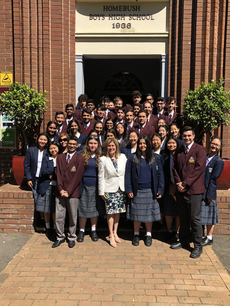annapaleo's tweet photo. White Ribbon Day Assembly @ Homebush Boys High School. Well done to both Homebush Boys and Strathfield Girls students for making a stance against violence on women. https://t.co/ZaR0tHzaEV