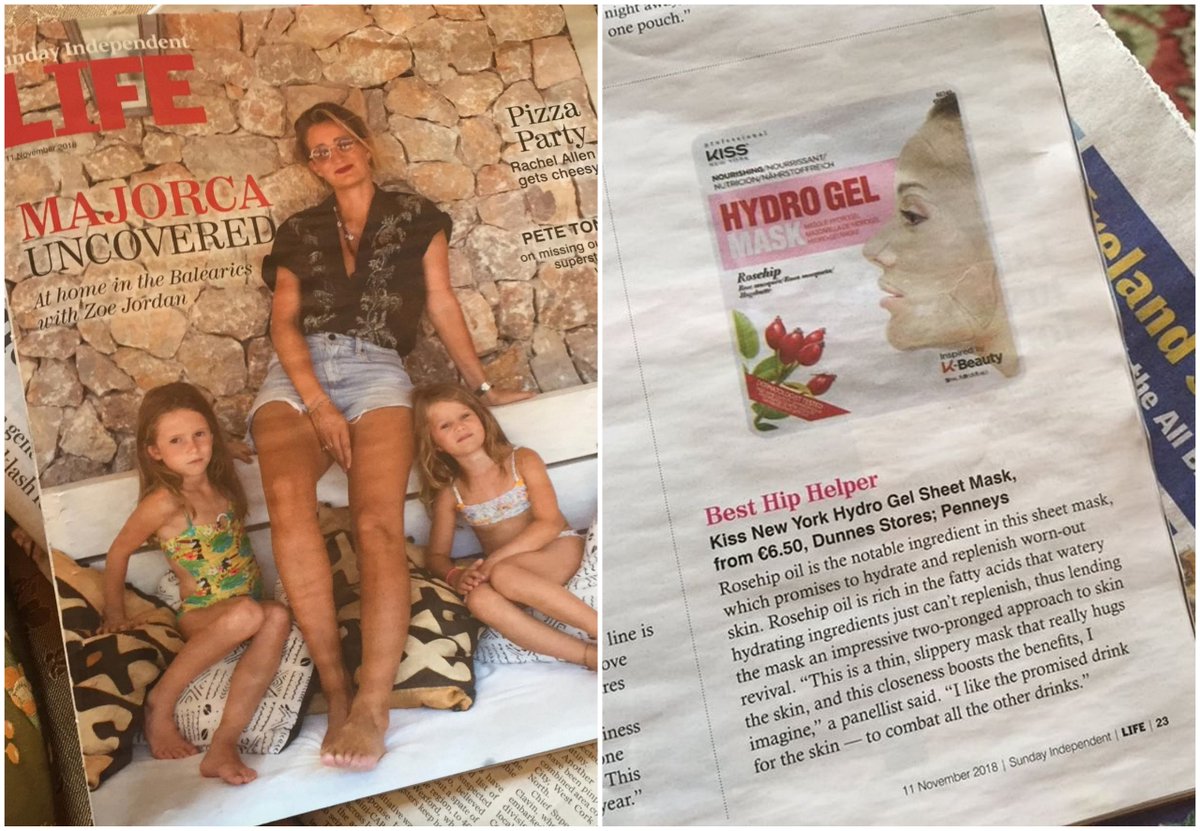 Thank you to The Sunday Independent Life Magazine for featuring us in their Mask Off feature recently! Make sure to stock up on our Hydro Gel masks for this weekend’s skincare Sunday pamper session!
#kissnypro #beyourownpro