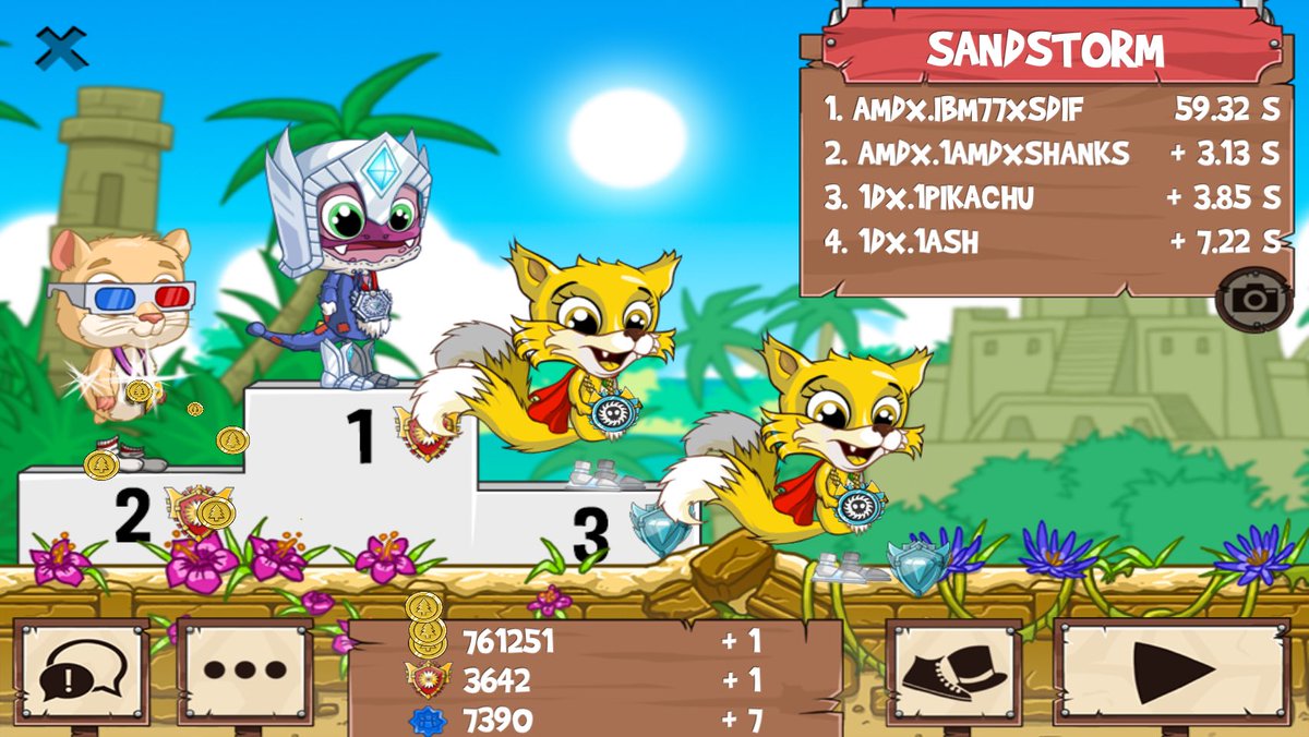 AMDxSHANKS's tweet photo. I just played a golden fox! #funrun2 https://t.co/ky9Ia14mXC https://t.co/BFs0JmDqpa