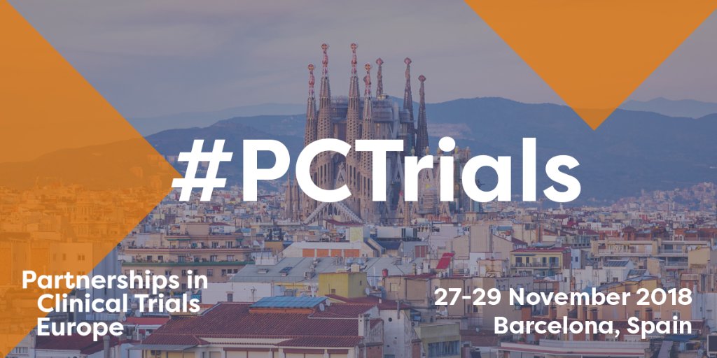 ClinTrialsIC's tweet photo. Partnerships in Clinical Trials Europe starts next week! We're looking forward to seeing lots of you there. You can follow the event in Barcelona with the hashtag #PCTrials and get the most up to date agenda here https://t.co/7tjCoOMCnn https://t.co/pAhiXdiFsE