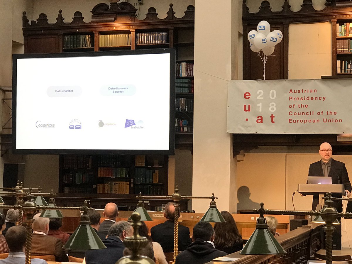 EoscPortal's tweet photo. Gianpaolo Coro #CNR-ISTI @d4science showcasing how the services of the EOSC portal have supported the prediction of the Pufferfish spread in the MedSea #eosclaunch https://t.co/er7Y5HNis3