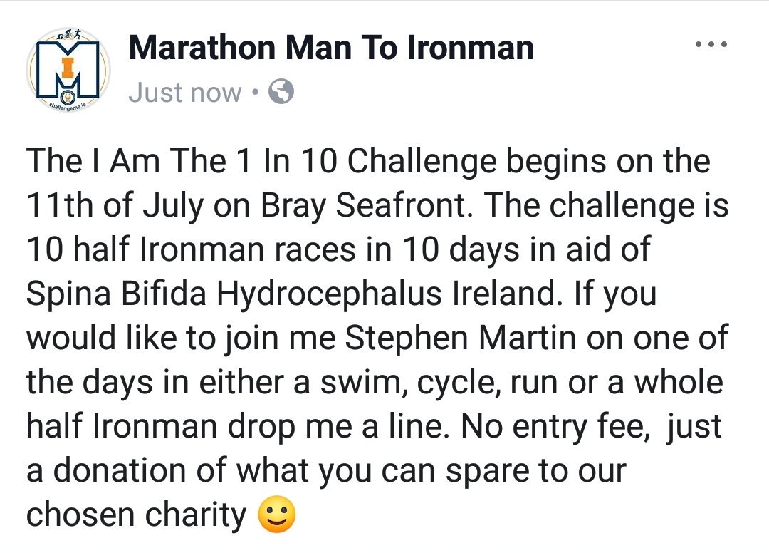 _one_more_mile_'s tweet photo. #IamThe1in10 
@SBHIreland 
@Ste_Martin83 https://t.co/IYkAhF3a0H