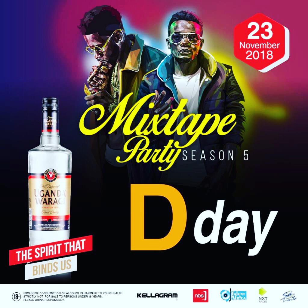 PafectOfficial's tweet photo. Be no where #TheMixTapeParty Season Five is happening today 
at #GolfCourse hosted by @DjRoja and @djSlickStuart @slickstuartroja 
Powered by @UgandaWaragi @nxtradioug @talentafrica @Thekellagram @nbstv https://t.co/Idzwo6v8IL