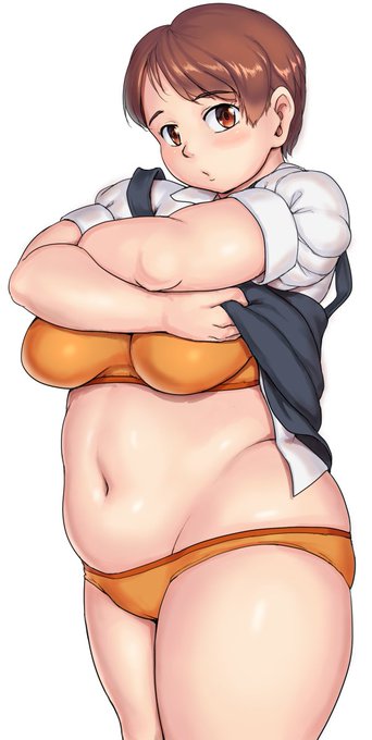 塗り練習ぽっちゃりたくしあげ。 