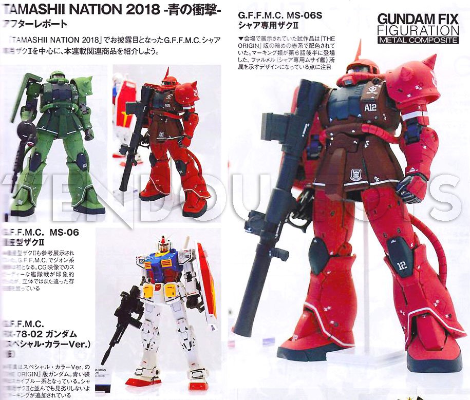 O Xrhsths Tendou Sto Twitter Gundam Fix Figuration Metal Composite Ms 06s Zaku Ii Char Aznable Custom The Origin Ver Update 2 Looks Like It We Will Be Getting More Info Soon Same
