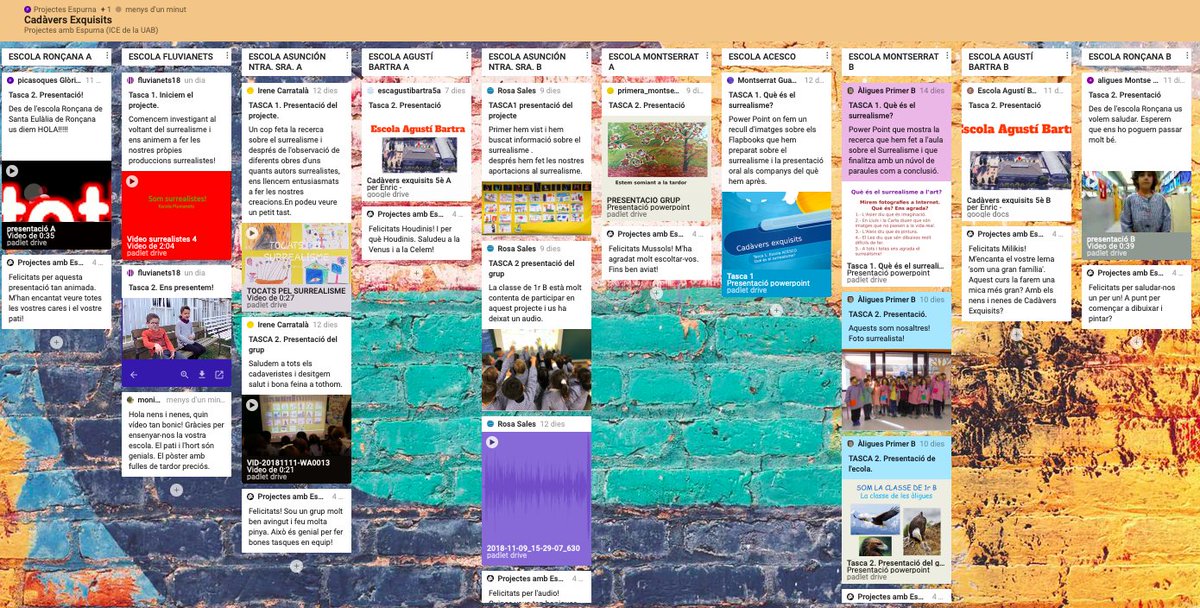 Espurna's tweet image. Càdavers Exquisits projectes.espurnaice.uab.cat/cadavers-pas-a… Demà al Simposi d’Aprenentatge Globalitzat ICE uab.cat/web/formacio/f…