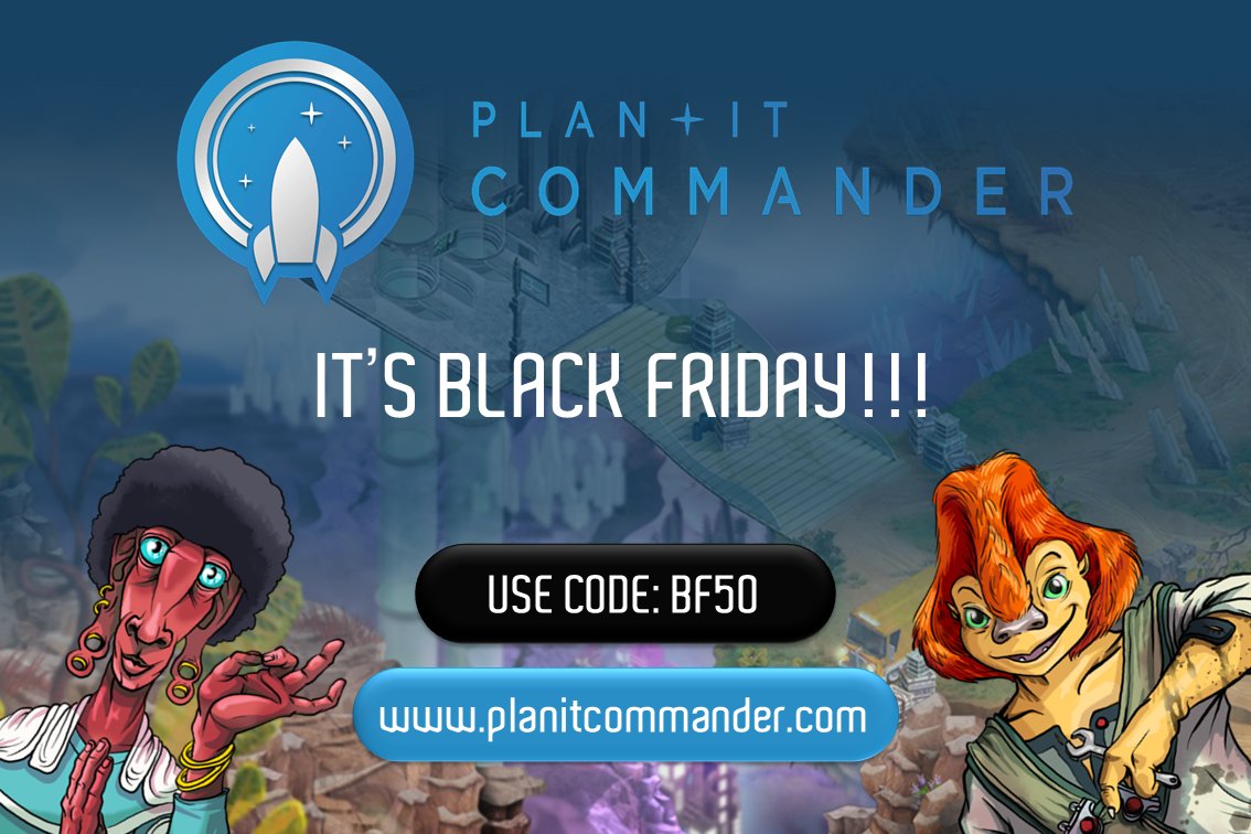 B L A C K  F R I D A Y  S A L E ! ! !

This weekend only, get 50% off your #PlanItCommander purchase! Available in #English and #Dutch at planitcommander.com. Limited supply only so don't miss out! #blackfriday #adhd #adhdkids #parentingadhd #seriousgames #adhdawareness #add