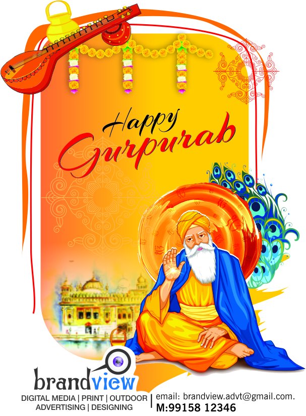 BRANDVIEW_ADVT's tweet photo. May #GuruNanakDevJi inspire you to achieve all your goals,
#Bless you with peace and bestow you with eternal joy and #happiness.
#HappyGurpurab!
Brand View https://t.co/Nn3WYEkJIo