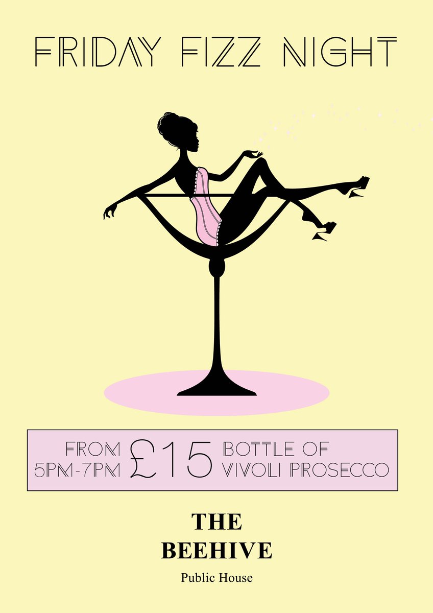 #FizzFriday <a href="/TheBeehivechelt/">The Beehive Pub</a> ow.ly/zoB230mw7WM
