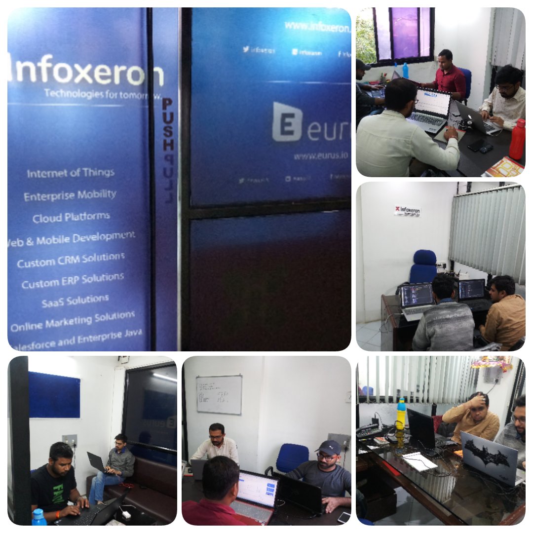 infoxeron's tweet photo. Our Team at Infoxeron Technologies is very dedicated towards their work. We have a group of hardworking and passionate individual who is willing to work towards the growth of the company and are always ready to put in all they have.
#InfoxeronTechnologies #OurTeam #workingculture https://t.co/0FcpM9H8O9