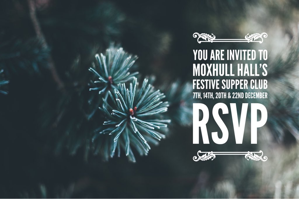 Dates released for our festive supper club. 🎄 Menu is an indulgent selection of Kristian’s favourites especially for the festive season. 🎄 £40 pp for 4 courses plus coffee &amp; mince pies. 0121 329 2056 for bookings &amp; details. #birminghamdining #suttoncoldfield #supperclub