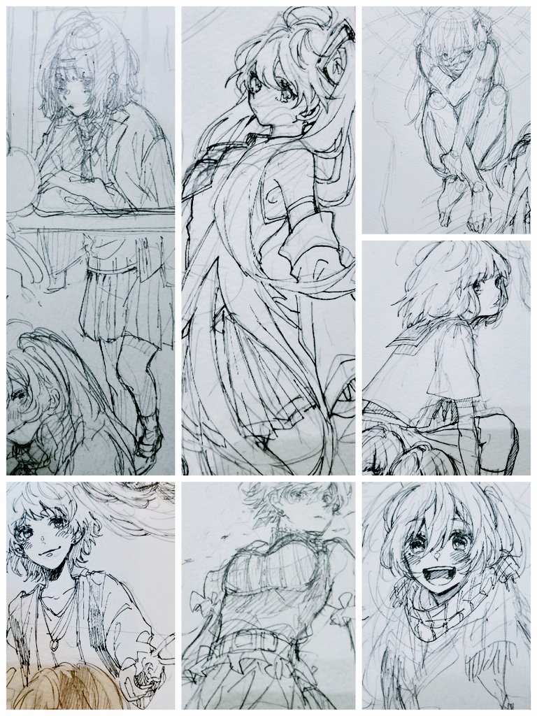 落描きの詰め合わせ 