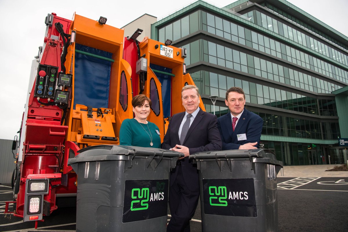 AMCSGroup1's tweet image. Today @PatBreen1, Minister and TD opens our new Global Headquarters in #Limerick. Over the next three years, we’ll be welcoming 100 new people to our team! 
#waste #recycling #AMCS