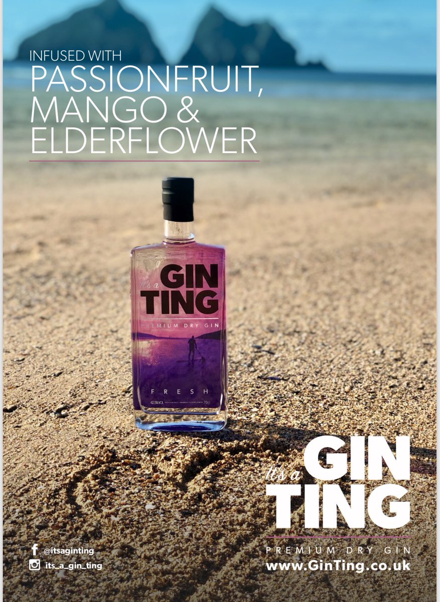Spiritus_Online's tweet image. We’re giving away TWO bottles of fantastic GinTing Premium Dry Gin worth £37.50 each.
Infused with passionfruit, mango and elderflower, each bottle is hand crafted and produced in small batches
using the finest botanicals.
Follow + RT this post for your chance to #win #GinTing