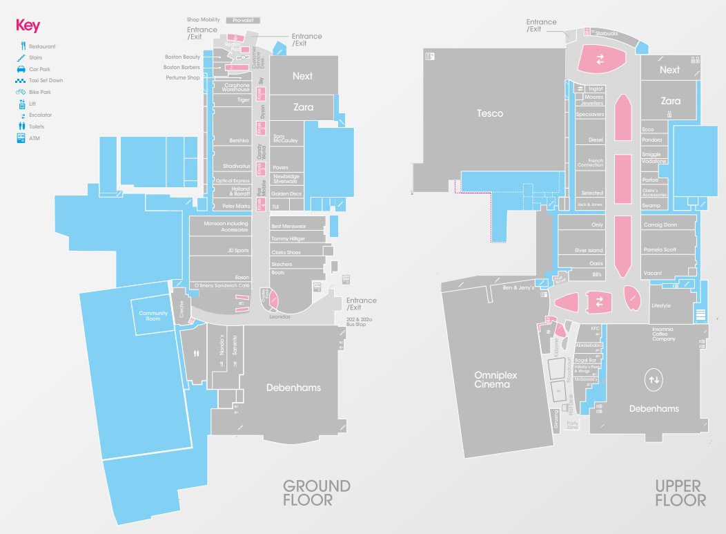 Bookstore Layout, image size:1052x773