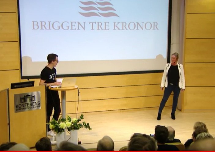 Vår nya vd, Jessica Sandberg, gjorde en bra insats när hon presenterade Briggen Tre Kronors nyemission på torsdagens investerarträff hos Pepins