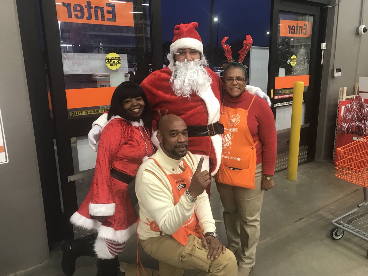 Look who stopped by #114! Santa, Mrs. Clause, Mrs. Rudolph, and OPSASM Michael!