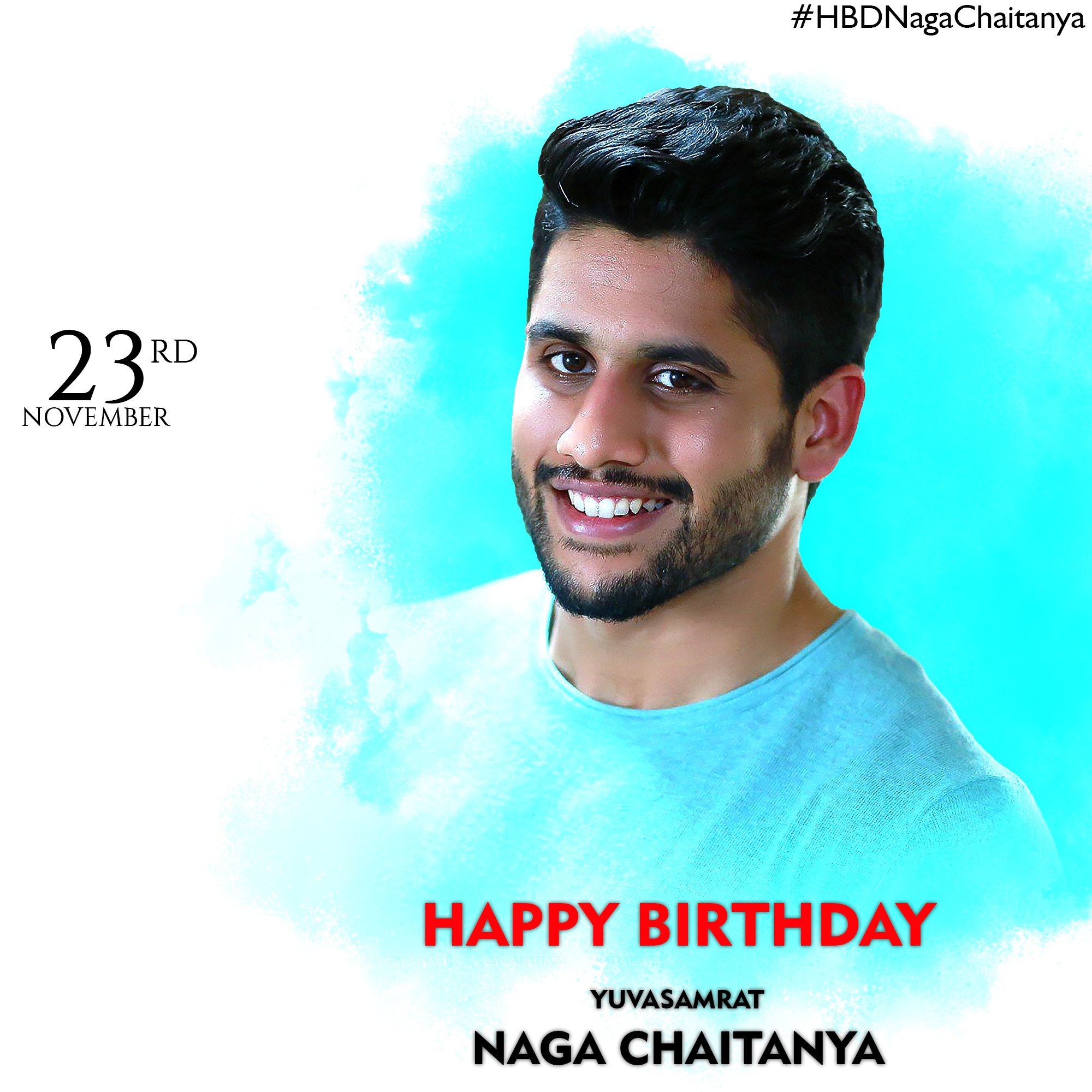 Happy birthday to you naga Chaitanya  