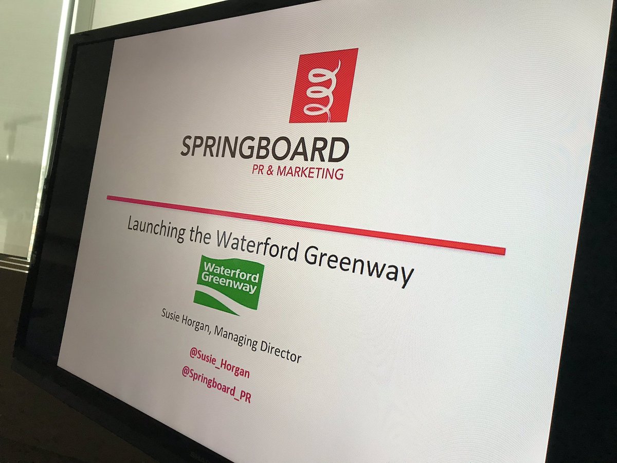 LocalGovIre's tweet image. The whole of the county got behind the campaign to promote the #WaterfordGreenway, says Susie Horgan @Springboard_PR #LocalGovComms
