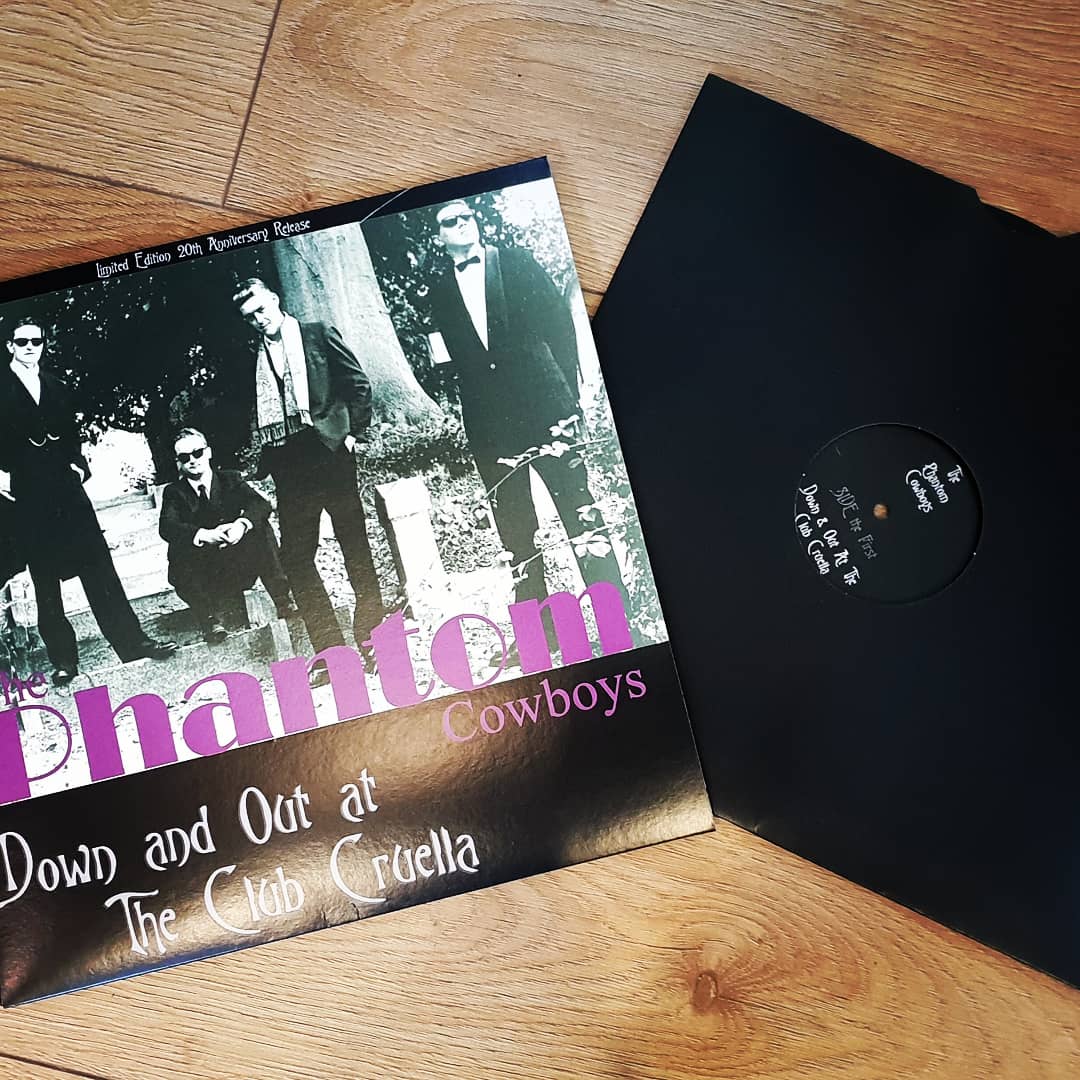 phantomcowboys's tweet image. #Vinylporn It's our Club Cruella album, limited edition 20th anniversary version! thephantomcowboys.com/shop #clubcruella20 #gothabilly #psychobilly #rockabilly #trashrock #VoodooBilly #horrorbilly #vinyl #phantomcowboys #Norwich #vinyljunkies #vinylrecords