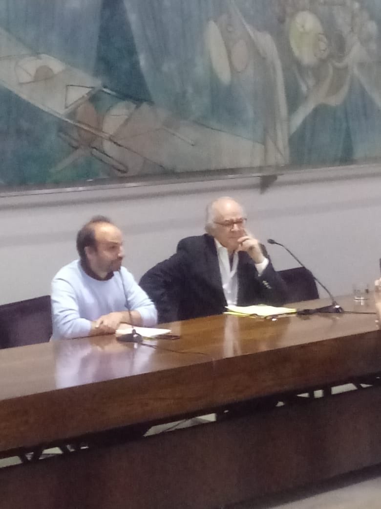 The conference with Boaventura de Sousa Santos is starting now in #CEAD2018 Santiago ✌️See you there :) <a href="/usach/">Universidad de Santiago de Chile</a>