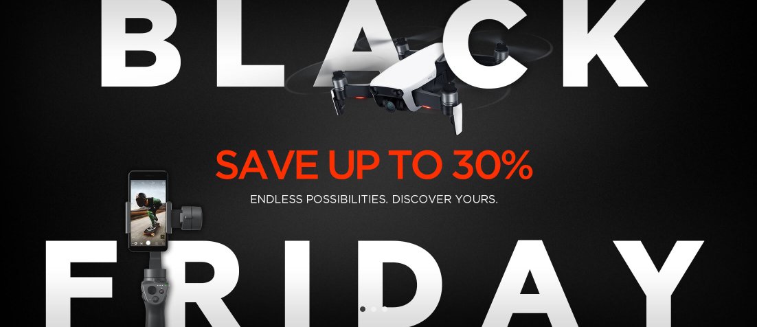 BoldBoldDesigns's tweet photo. DJI Black Friday Drone Deals! Up to 30% off!
DJI STORE: https://t.co/NrXMDkR3cN  

#mavicpro2 #drones #picture #Filming #tech #drone #Creative #Creator #Discounts #BlackFriday #MavicPro #drones #Filmmaking #content #DJI #BlackFriday2018 #djimavicpro #Christmas #FridayFeeling https://t.co/J2MP4Yw3cl