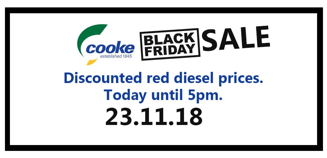 It's here! You have until 5pm...

bit.ly/CookeBlackFrid…

#gasoil #reddiesel #blackfridaydeals