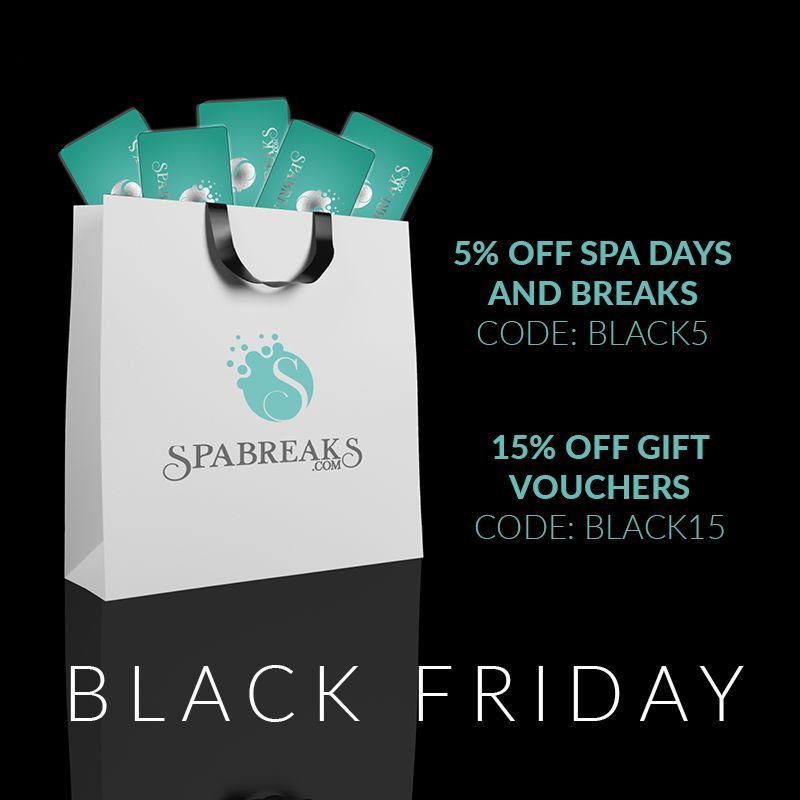 spabreaks's tweet photo. ⚡Black Friday ⚡
This Christmas, treat your loved ones in need of some relaxation to the Gift Of Spa and save 15% on all gift vouchers with code BLACK15. https://t.co/EcDPMrjXqR
#blackfriday #spa #gift #Vouchers https://t.co/m57d50q2nO