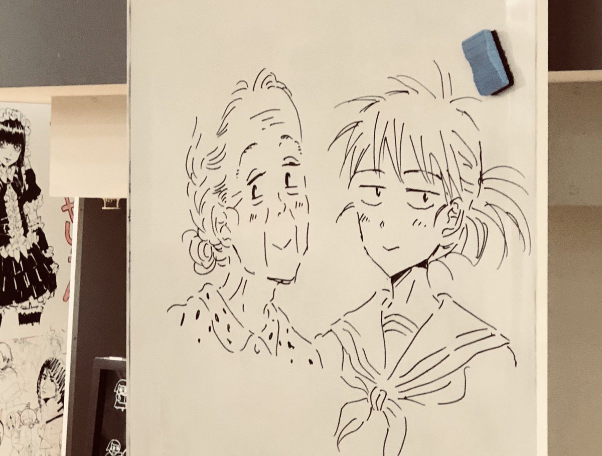 たまたま買おうとしてたマンガのライブペイント見れてめっちゃラッキーでした 