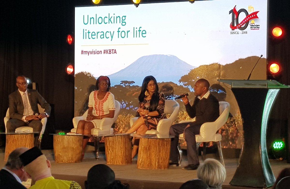 Impact of technology on education of persons with disability and socio-economic inclusion panel discussion led by panelist <a href="/JulieGichuru/">Julie Gichuru</a>. 
#myvision #KBTA