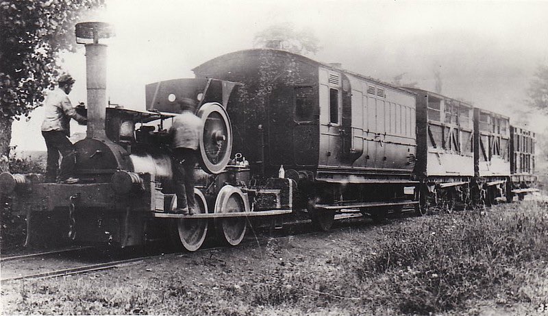 The Met even had as one of its constituent parts the Brill Tramway, way out in rural Bucks, whose main loco had been based on a steam traction engine. It had become, by 1919, a proper network of its own. (6/X)