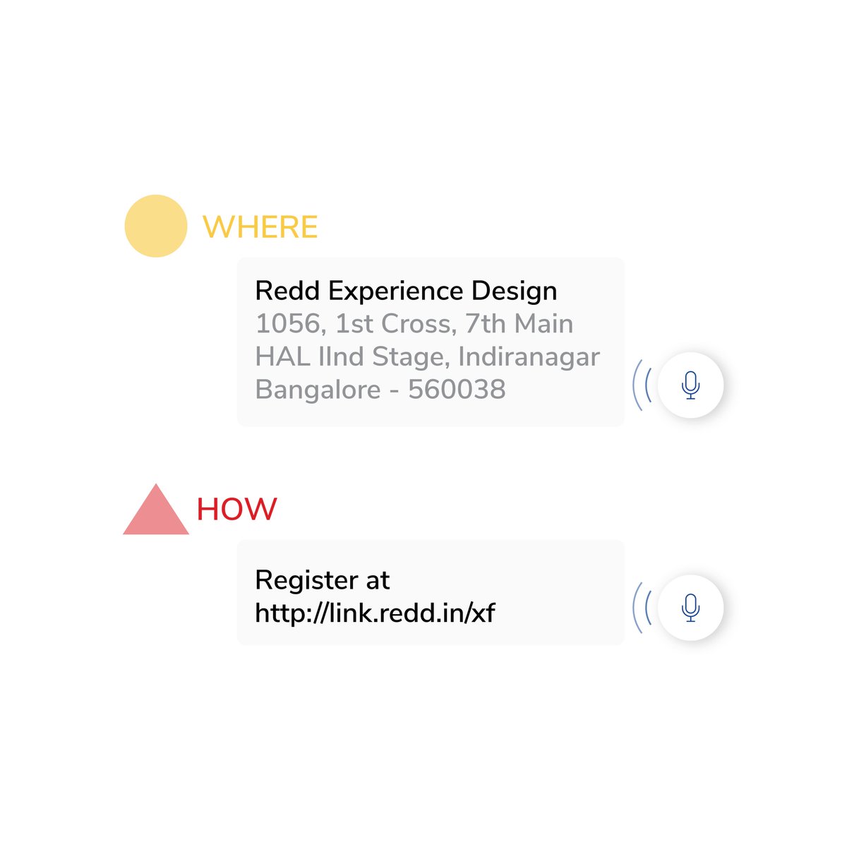 reddexperience's tweet image. Just seven days to go until the next edition of Experience Fridays! Register now at link.redd.in/xf
#experiencefridays #voiceinterface #visualinterface #workshop