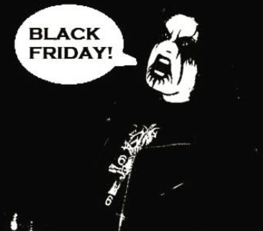 HowlBarLeeds's tweet image. It's always Black Friday here at Howl 🤘Join us tonight and get away from the madness with a pint and some black metal!
#blackfriday #blackmetal #deathtoallbutmetal #metalhead #howl #howlbar #howlbarleeds #metalmusic #metal #heavymetal #leedsbars #metalforlife