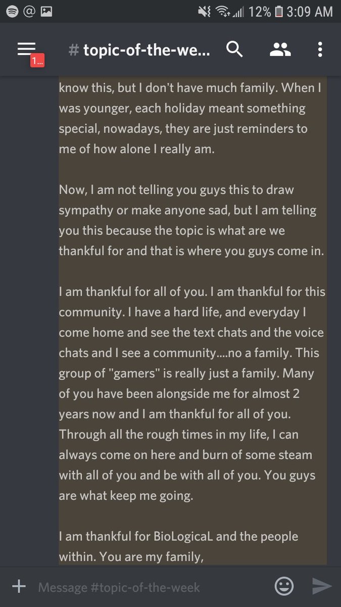 Seriously_Legit's tweet photo. I am so thankful for the communities I have been involved in. Especially @BiologicalH The community we have created is amazing and it brings tears to my eyes to see what we have done.
#Thanksgiving #BioGamingHub #BeBioLogicaL #WeAreHIVE #TeamBNN https://t.co/MX1cHwzdVC