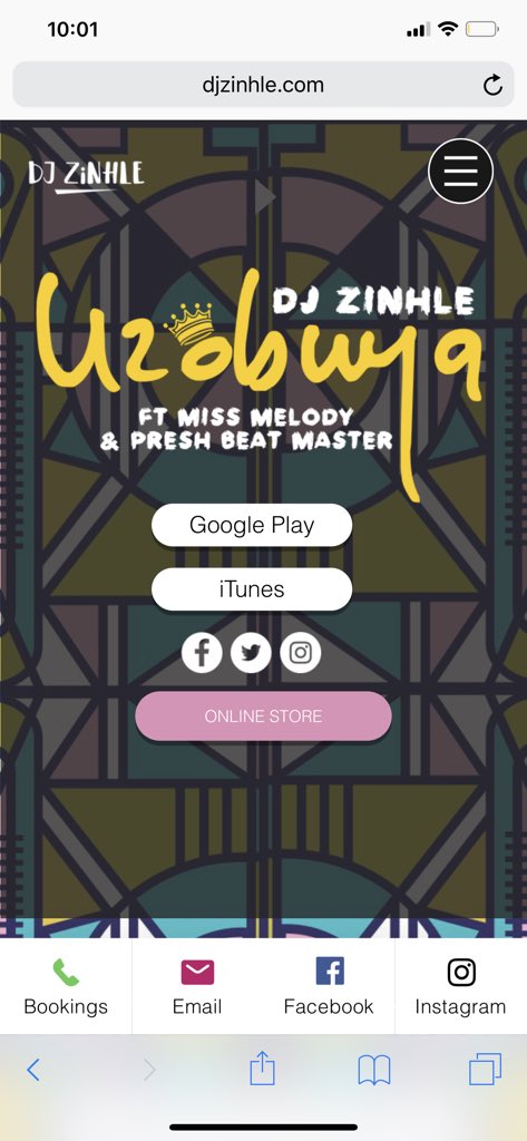 DJZinhle's tweet photo. I’m super happy today!! 💃💃💃💃 My new single ft Ms Melody &amp; Presh Beat Master is finally out... Get it on iTunes or Google Play. Visit my website for links.. https://t.co/voLKJBieUD https://t.co/to5NuUwIHL