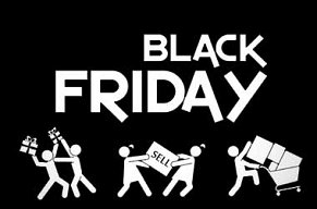 Happy #BlackFriday! Please be considerate of your fellow man as you aggressively maneuver towards that 60 inch flatscreen that is on sale for a hundred bucks.