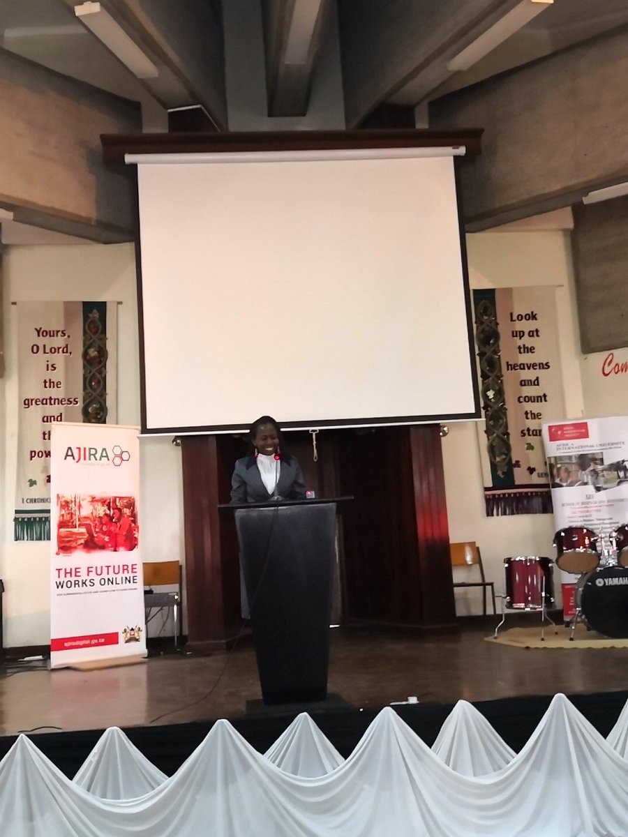 CS <a href="/mucheru/">Joe Mucheru EGH</a> at the Africa International University attending their annual Youth Mentorship Forum that seeks to facilitate youth empowerment #AjiraDigitalatAIU