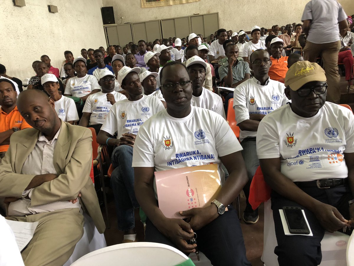 JulienOued's tweet photo. Lancement ce jour du projet PBF-Resilience des jeunes au Burundi. Ministère de la Jeunesse, UNFPA, UNICEF, UNESCO, un partenariat forcément gagnant. https://t.co/dz0BfGRtOM