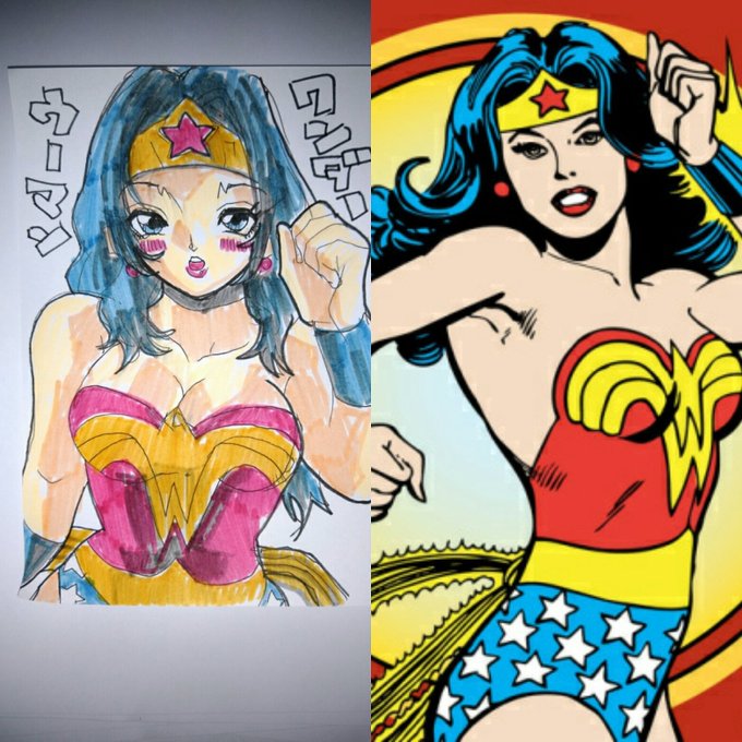 ワンダーウーマンのtwitterイラスト検索結果 古い順