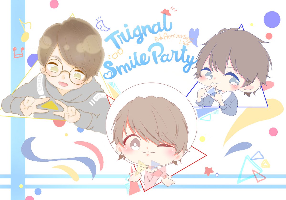 Trignal  
5th Anniversary live 'SMILE PARTY'
2018.12.01.1800-2018.12.02.1600 

#Trignal 
#SMILEPARTY