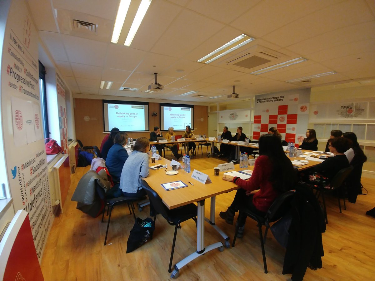 LabSapienza's tweet photo. Rethinking Gender Equity in Europe. The Minerva project 2018 colloqium in Bruxells at @FEPS_Europe is starting! We will discuss: #commodificiation of human bodies ; #role of gender in the rise of right-wing and populost moviment; #MeToo in Europe. https://t.co/JA3jVZqOmZ