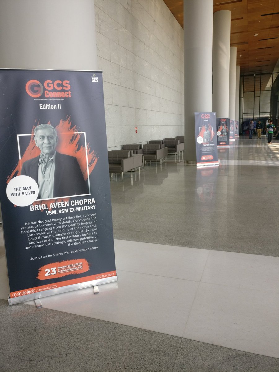 ShrutiGx's tweet image. We are ready! #GCSConnect 
Don&apos;t miss it! 
@RelianceGCS
