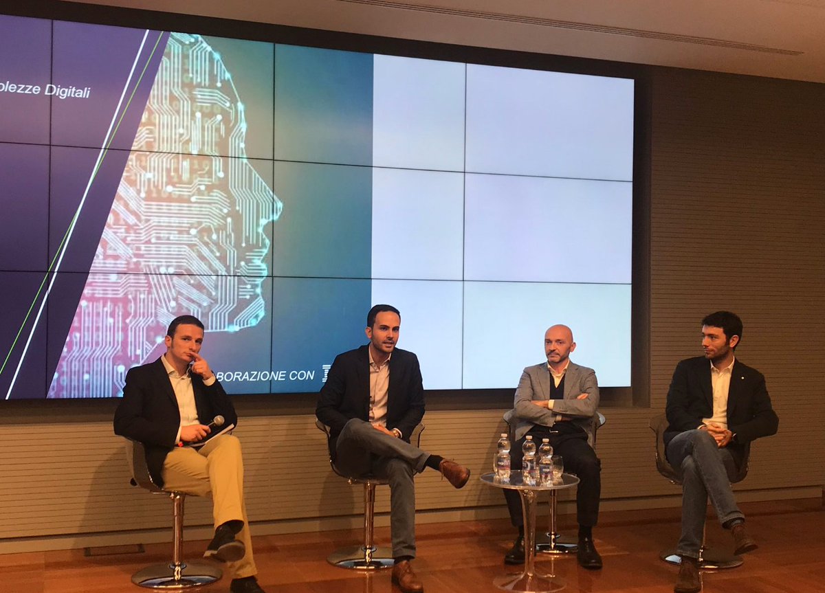 InEquipe's tweet image. Ringraziamo @BayerItalia e @IBM per averci reso parte dell'evento "Artificiale ma non troppo" realizzato per #G4A.
Un ringraziamento va anche a tutti i presenti e, in particolare, ai nostri ospiti.
@G4A_Italy @IBMWatsonHealth