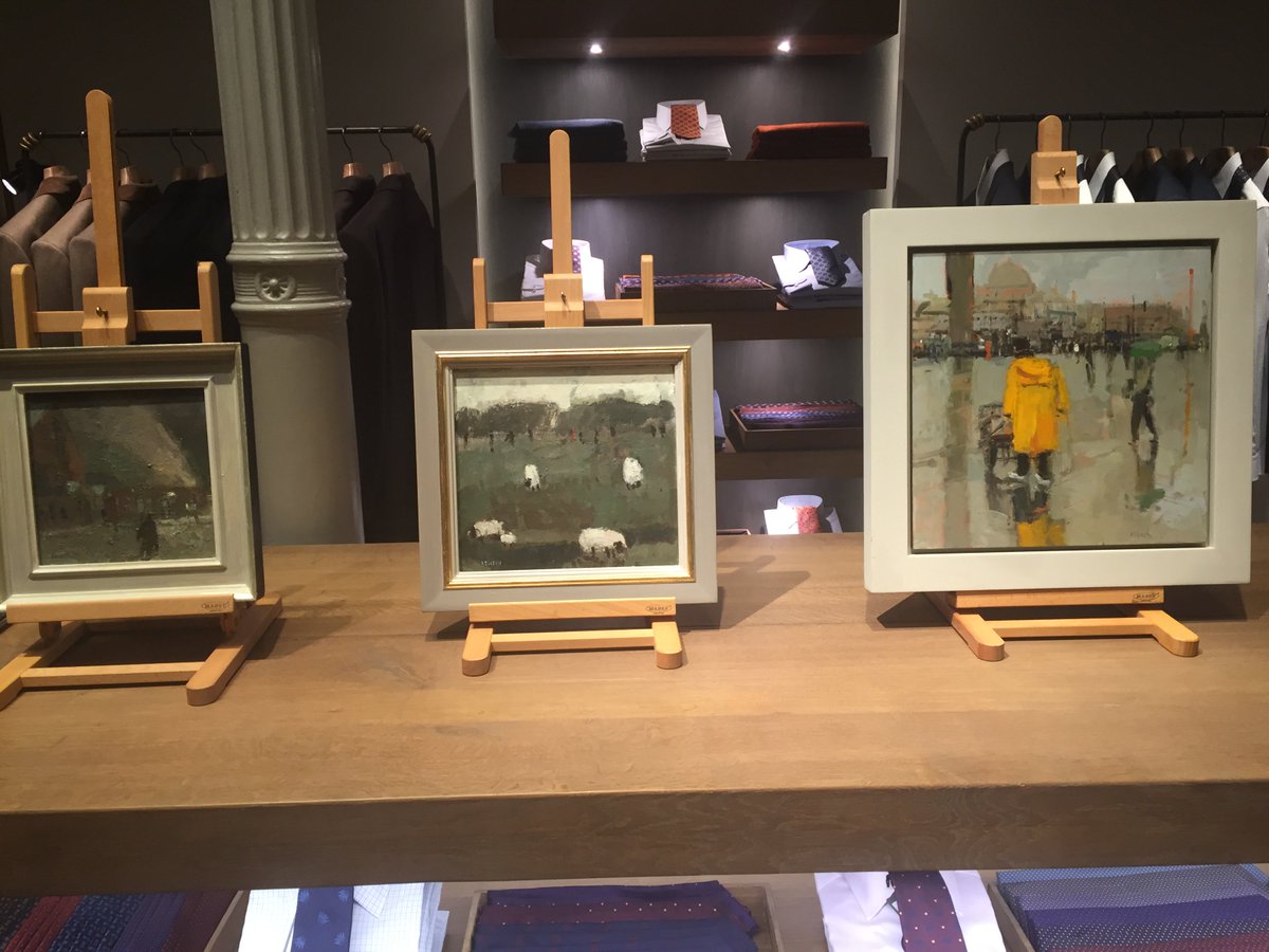 TrentArtGallery's tweet photo. Thank you to Nick Keyte of @GievesLondon for your wonderful hospitality last evening and of course thank you and well done to @REWellsArtist for such a brilliant exhibition of your paintings @RoEvans1 https://t.co/AKHKT7Wh69