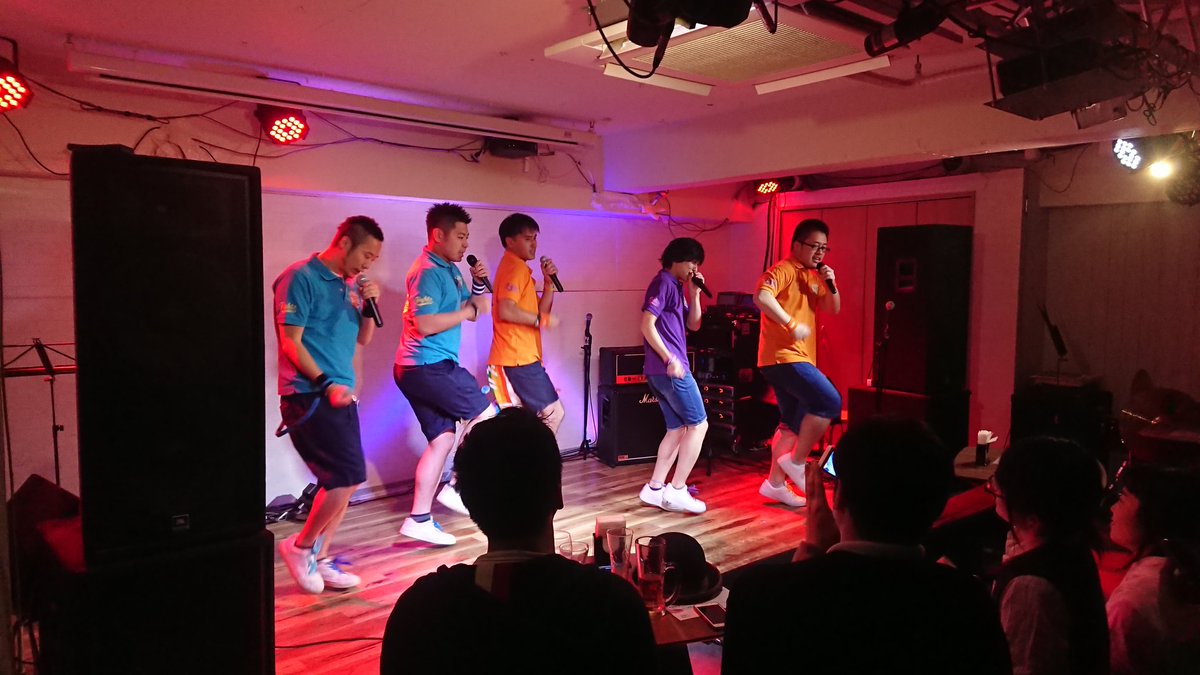 Ntk081996's tweet image. 中盤を締め括るのはこの方達『虹組ファイツ』さんです！

#東京ライブライン
#池袋CANOPUS