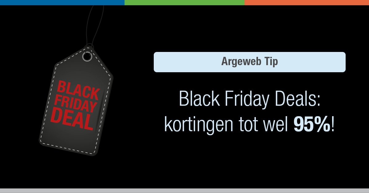Bekijk onze Black Friday Deals met kortingen tot 95%: bit.ly/2gNo8rE