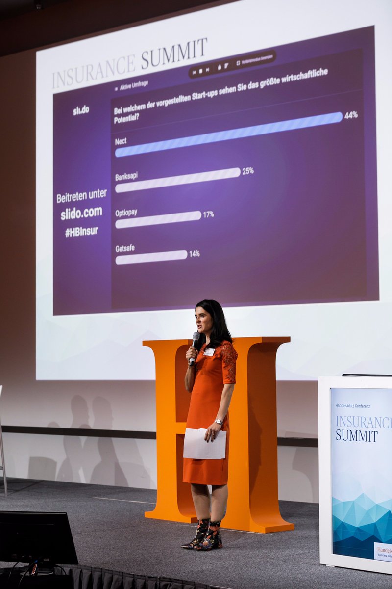 finance_live's tweet image. #HBInsur Die 120 Teilnehmer des @handelsblatt Insurance Summits wählten das InsurTech @nicetonectyou mit Benny Bennet Jürgens als das Start up mit dem zukunftsorientiertesten und erfolgreichsten Geschäftsmodell. Herzlichen Glückwunsch an das Team von Nect.