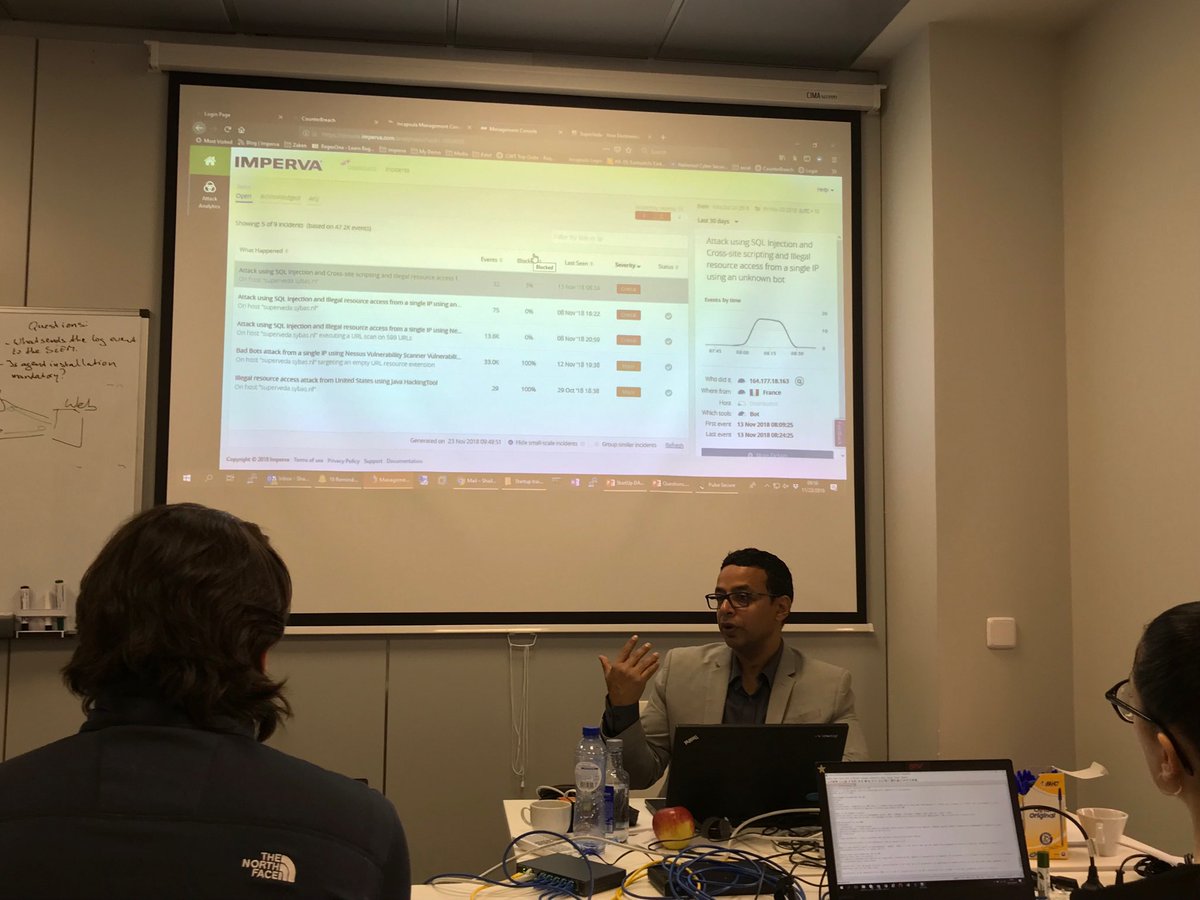 ArnaudDemene's tweet image. IMPERVA Attack Analytics: Simplificando la detección de ataques !!!